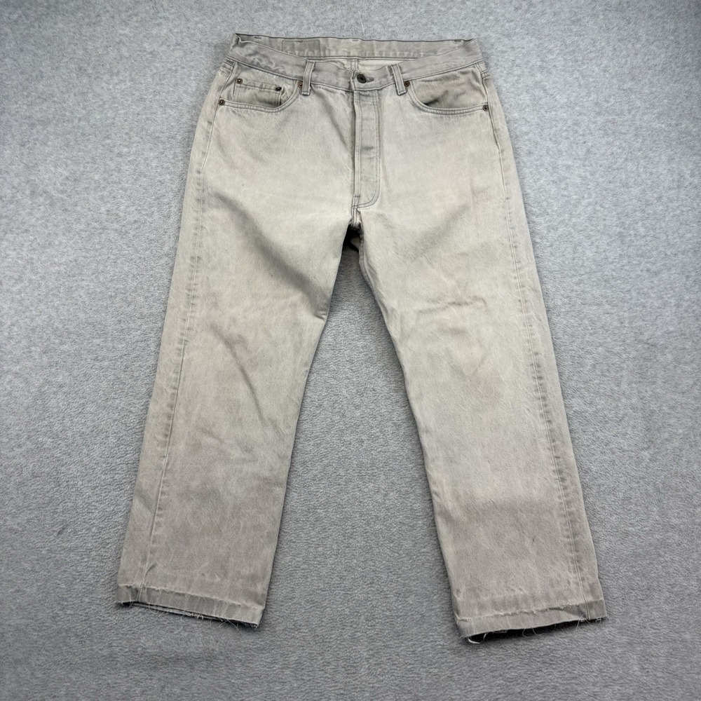Vintage Levis 501 Jeans Mens 34x26‎ Denim Straight Leg Button Fly USA 80s 90s